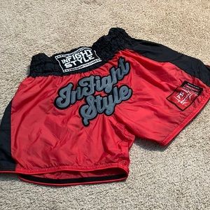Gently Used InFightStyle Muay Thai Shorts Sz M